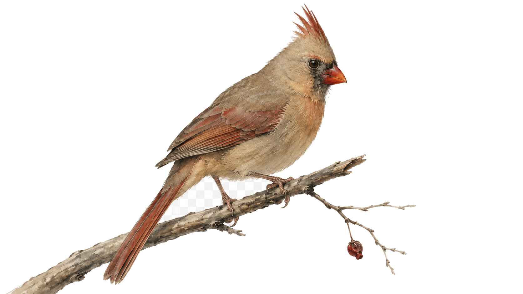 Female Northern Cardinal