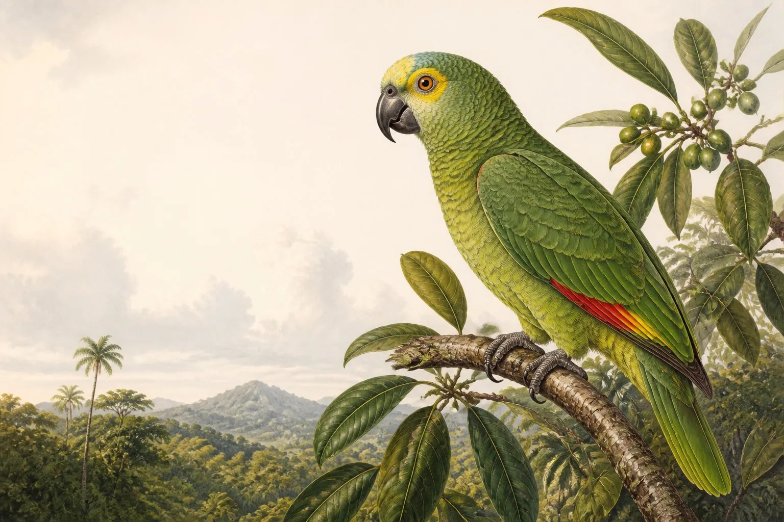 Where Do Parrots Come From?