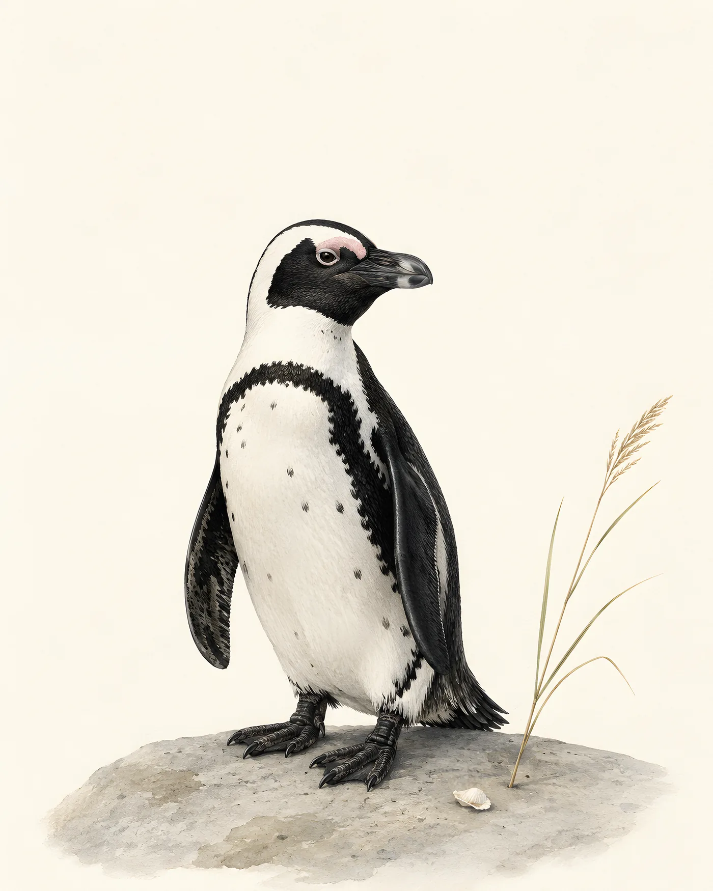 African Penguin Print - fine-art bird print