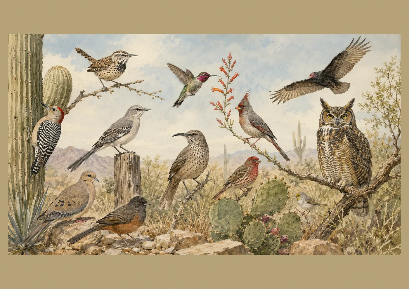 Birds of Arizona