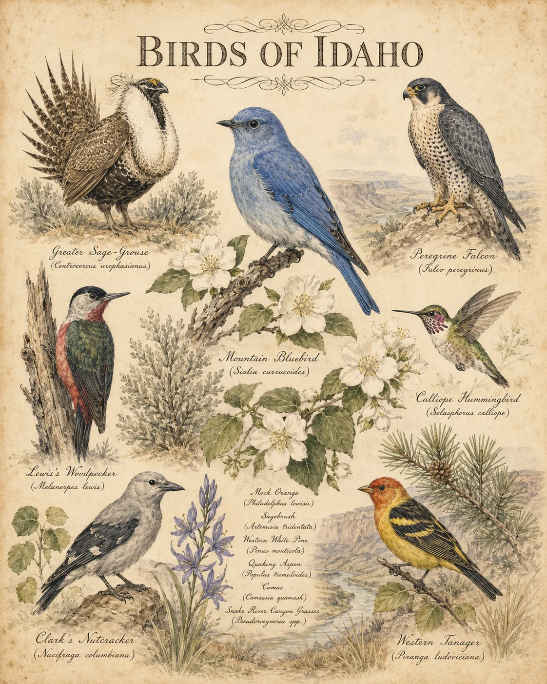 Birds of Idaho