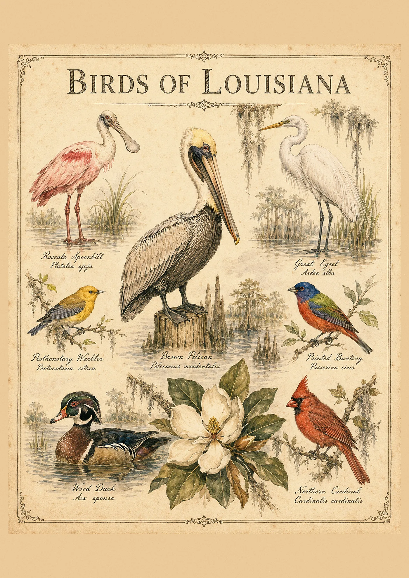 Birds of Louisiana