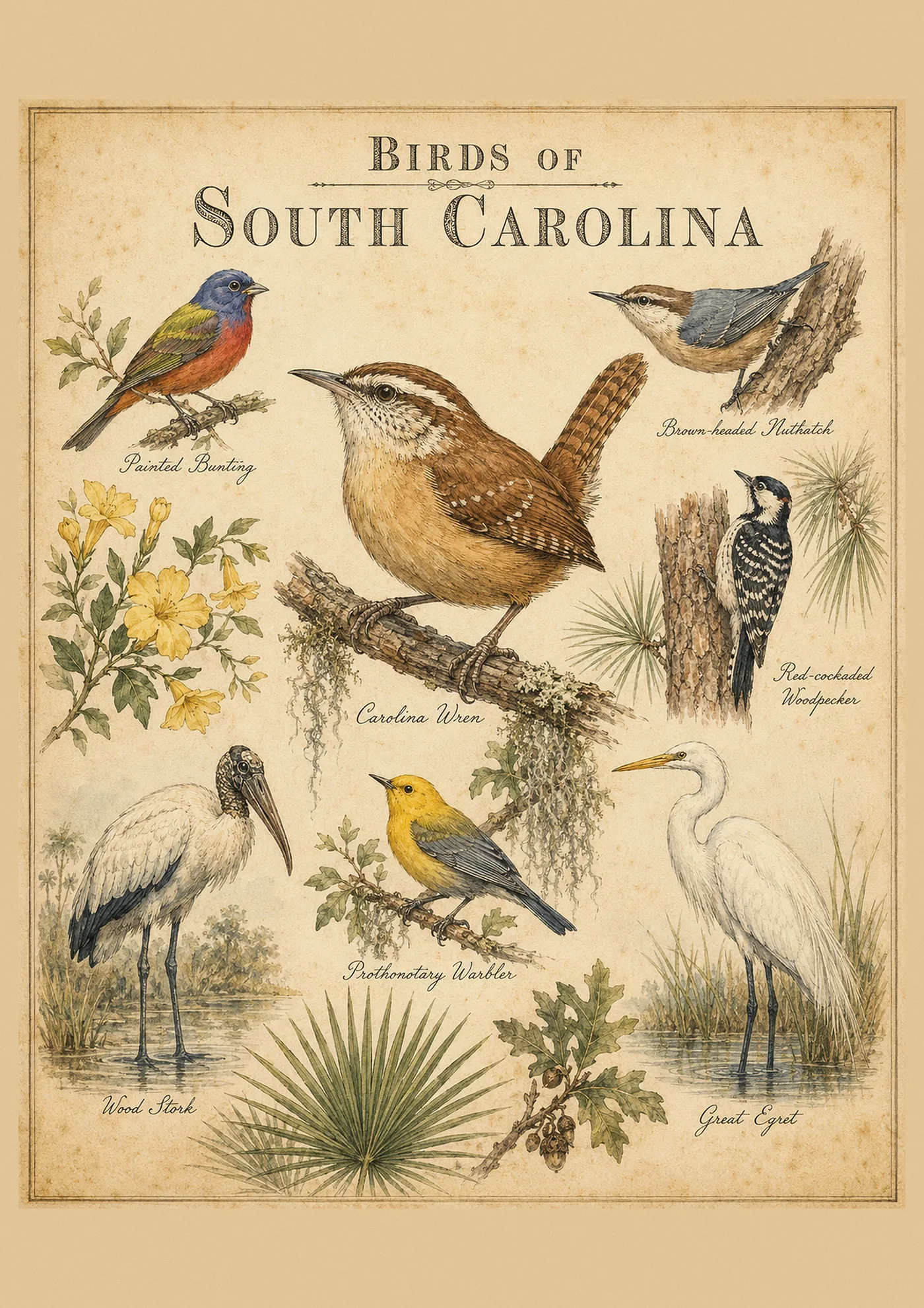 Birds of South Carolina