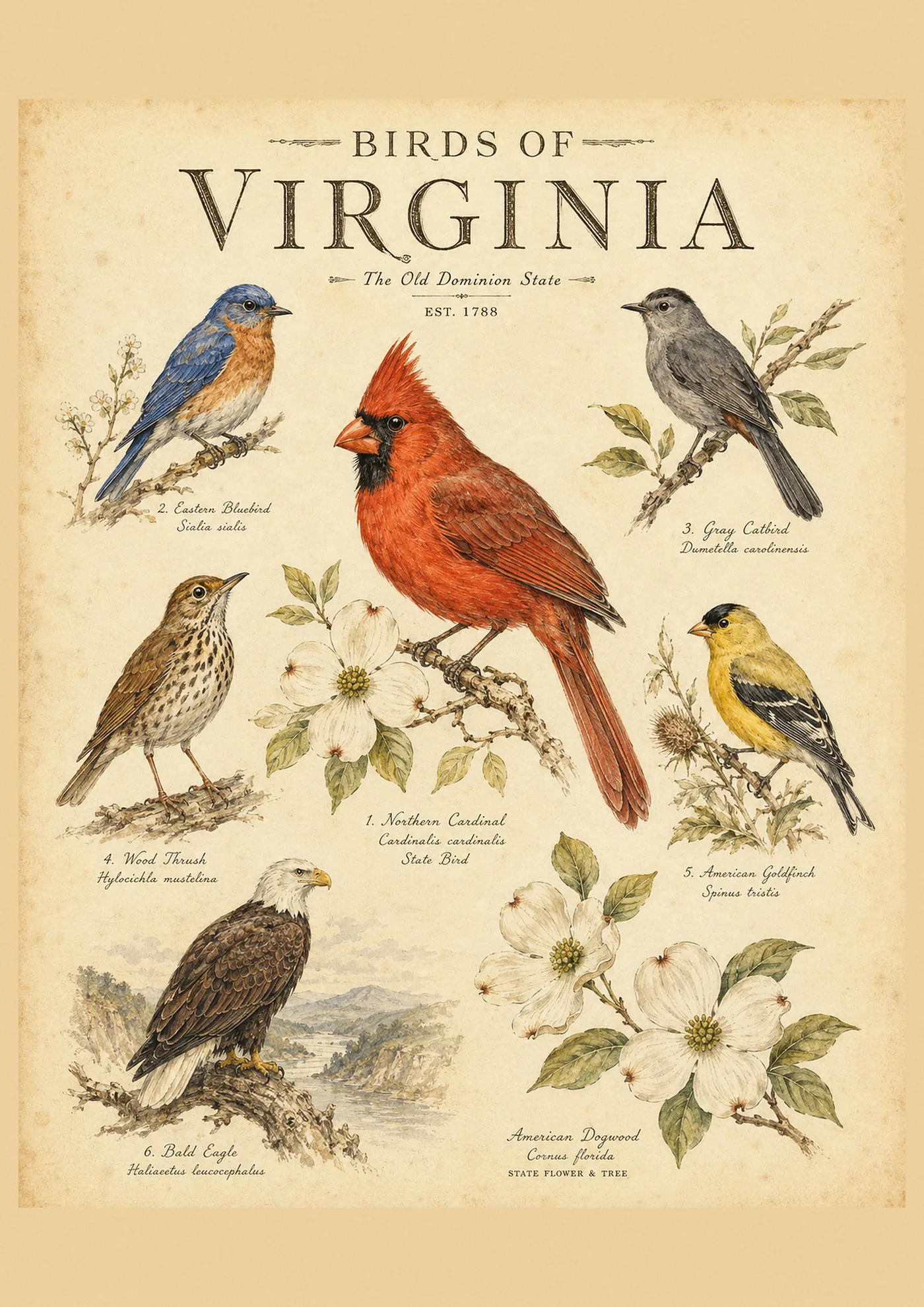 Birds of Virginia
