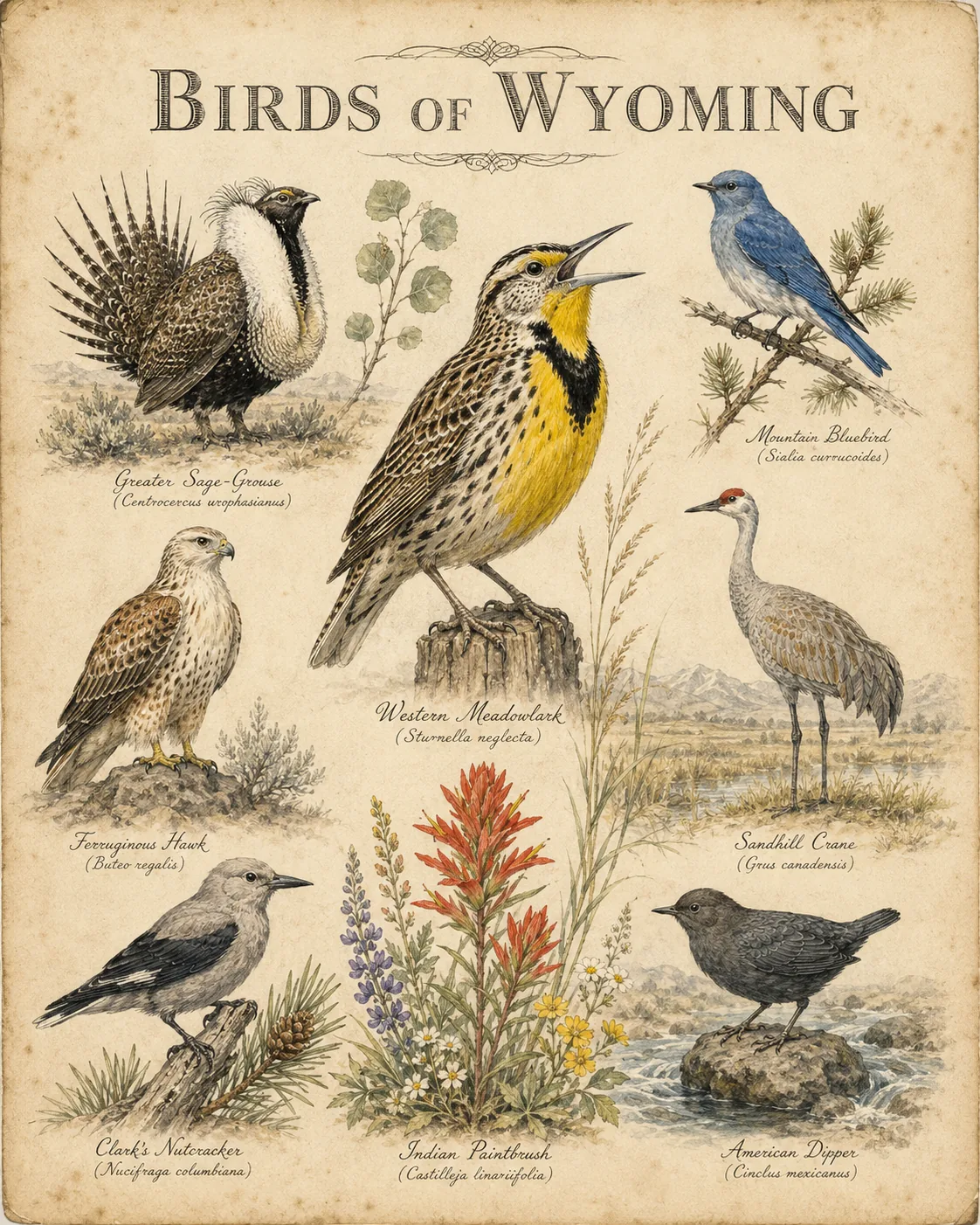 Birds of Wyoming