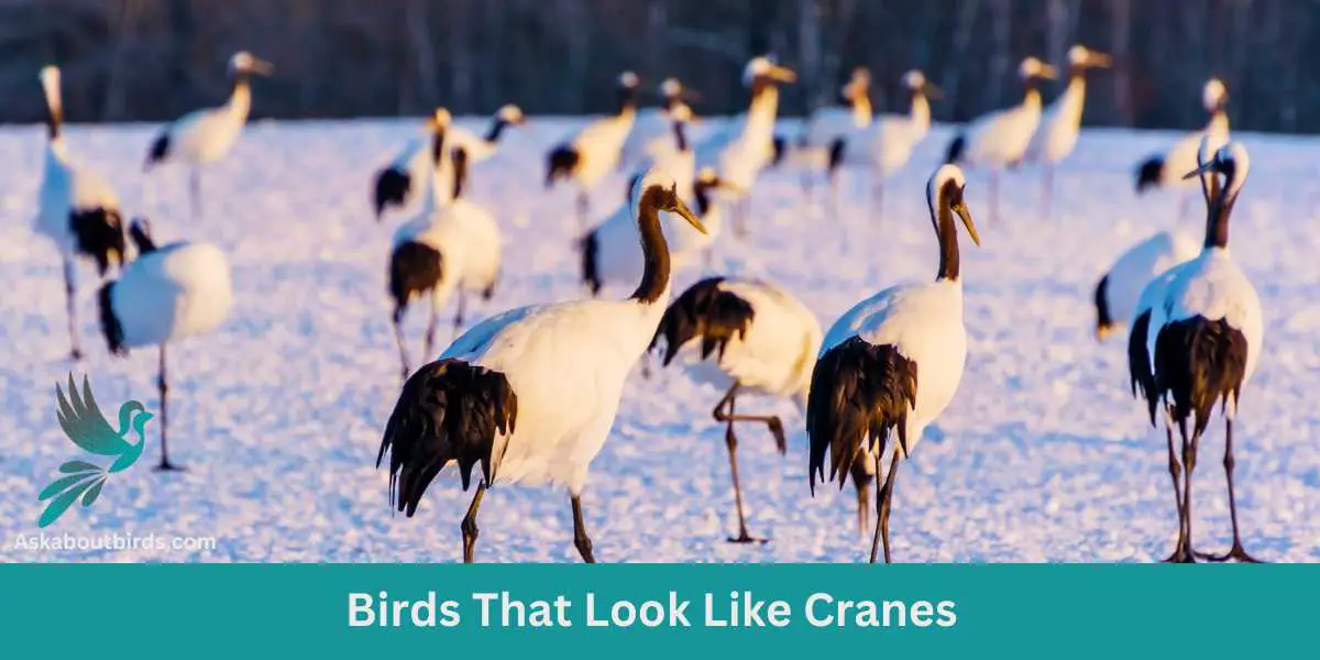 Birds That Look Like Cranes